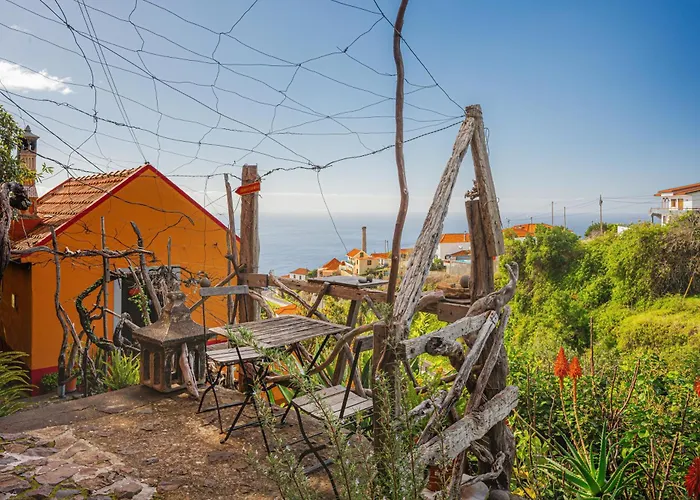 Дом отдыха Madeira-meerblick-haus Estreito Da Calheta
